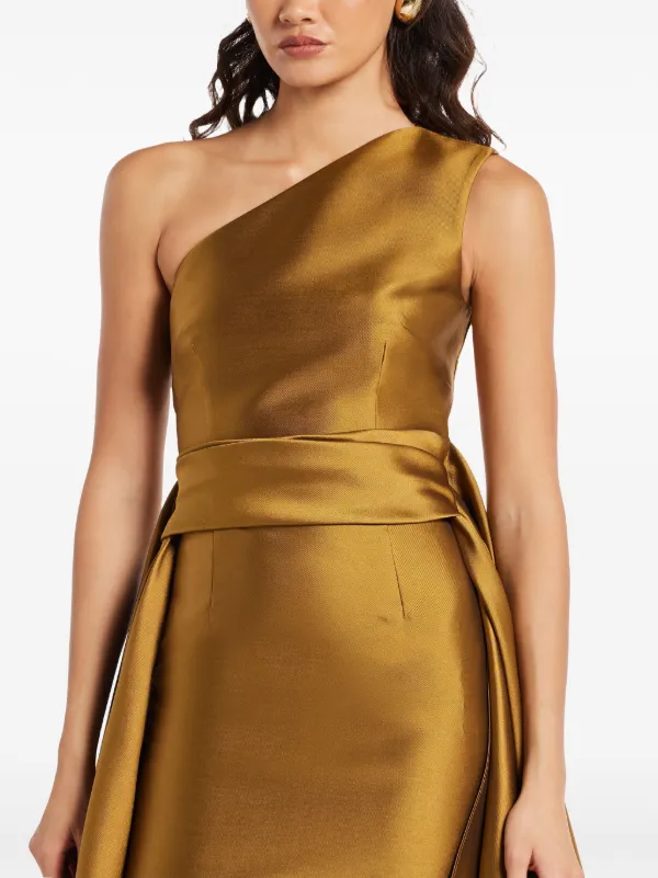 ワンピース SOLACE LONDON Woman Dress Gold OS38017 GOLD/BLACK Solace London Charo Gown | Gold | FARFETCH