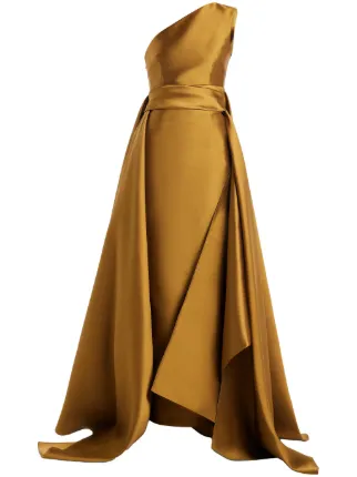 Solace London Charo Gown | Gold | FARFETCH Solace London Charo Gown | Gold | FARFETCH