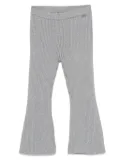 Liu Jo Kids lurex trousers - Grey