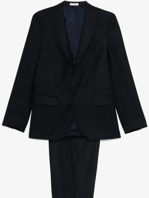 Boglioli Prince of Wales-pattern suit