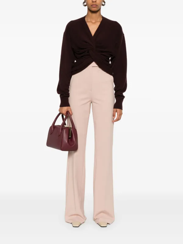 【関税＆送料込み】Max Mara 'Norcia' Trousers Max Mara Norcia Trousers | Pink | FARFETCH