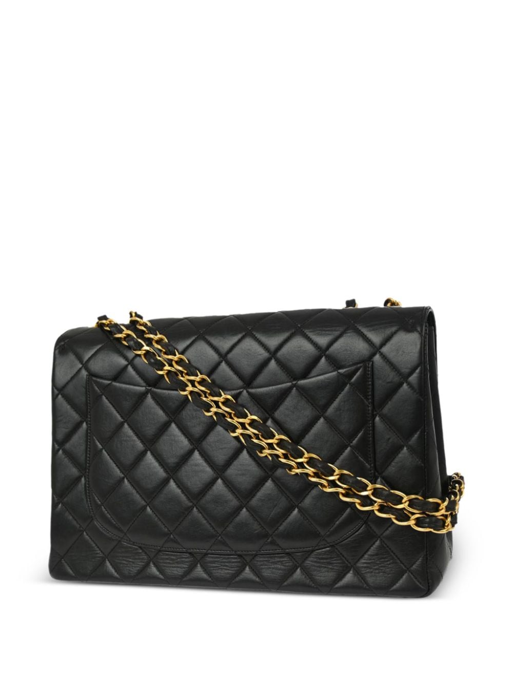 CHANEL Pre-Owned 1997 Jumbo Classic Flap schoudertas - Zwart