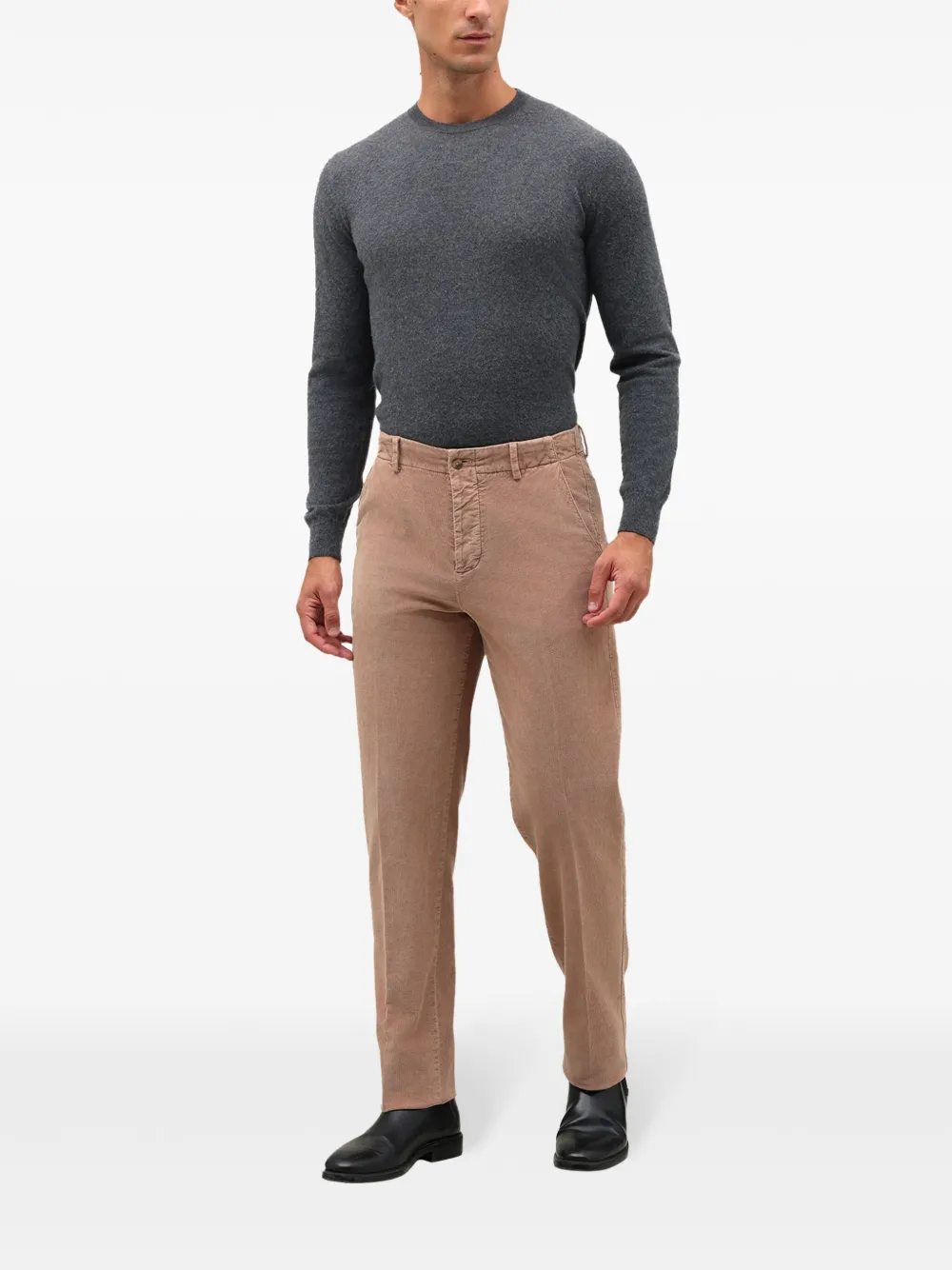 Boglioli Straight broek Beige