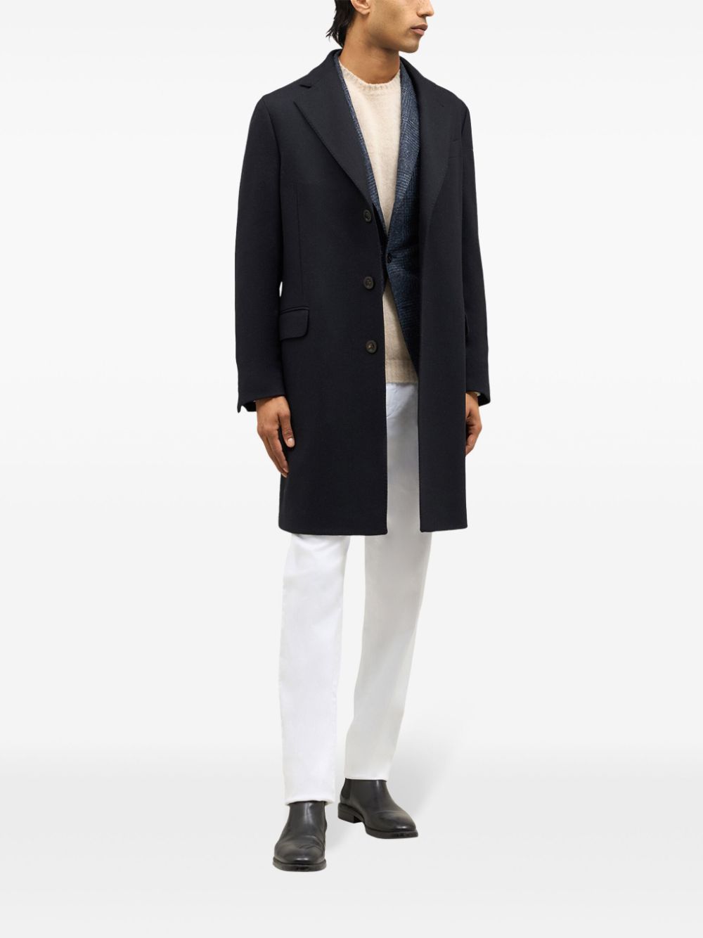 Boglioli single-breasted coat - Blue