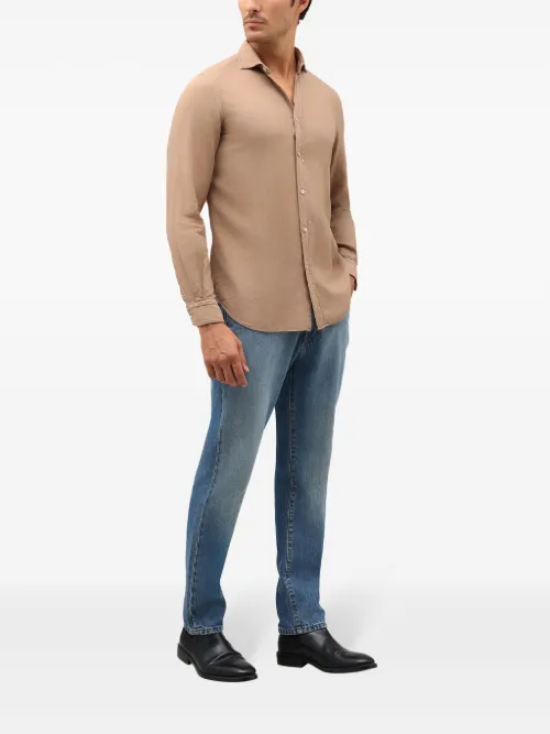 Chemise à boutonnière - Boglioli - Modalova