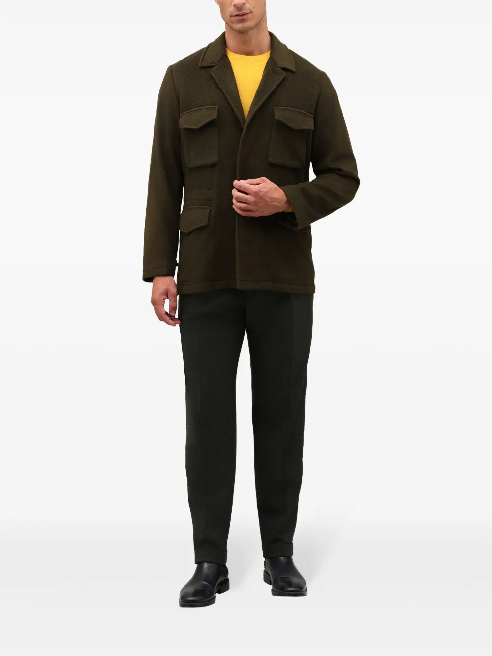 Boglioli Kasjmier blazer Groen