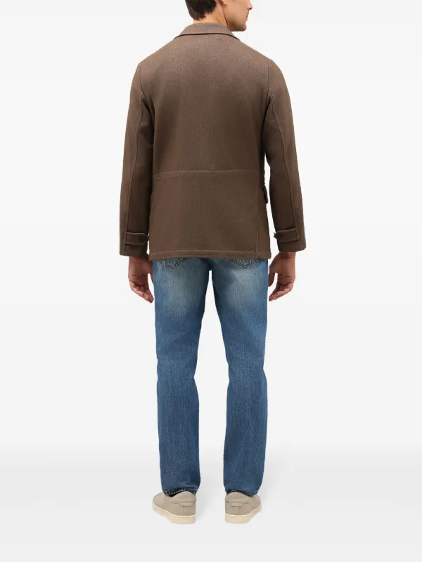 Boglioli ガーメントダイ フィールドジャケット | ブラウン | FARFETCH JP