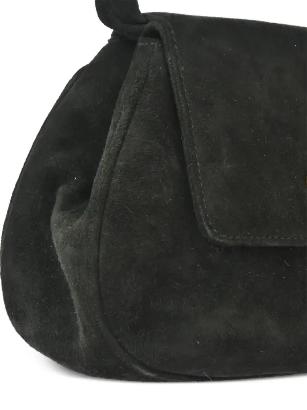 CHANEL Pre-Owned 1997 スエード ハンドバッグ | ブラック | FARFETCH JP