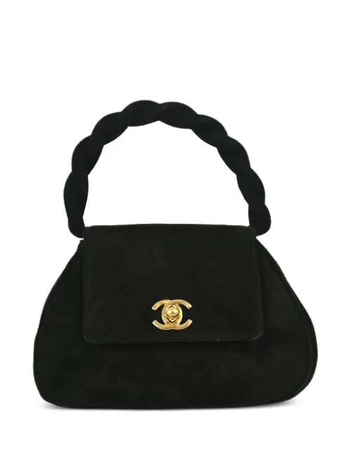 Sac à main en daim (1997) - CHANEL Pre-Owned - Modalova