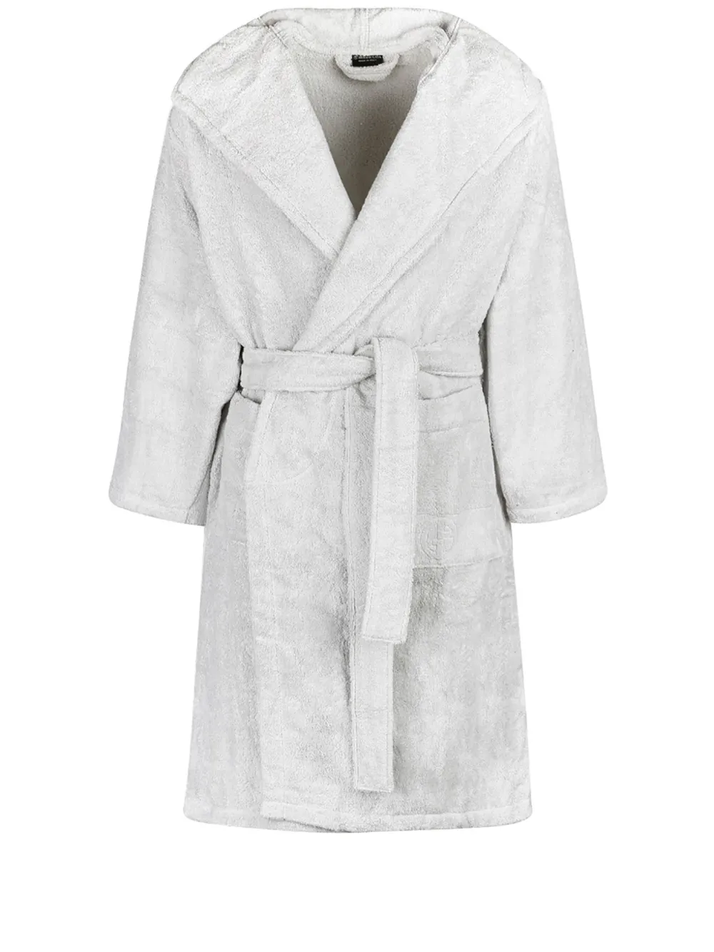 Armani/Casa cotton bath robe | Grey | Image 1