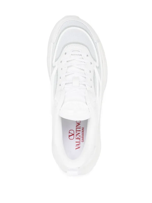 VALENTINOスニーカーVロゴ VALENTINO ヴァレンティノ Vロゴ レザー スニーカー クリア