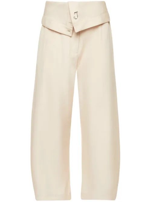 Pantalon ample à rabat - JW Anderson - Modalova