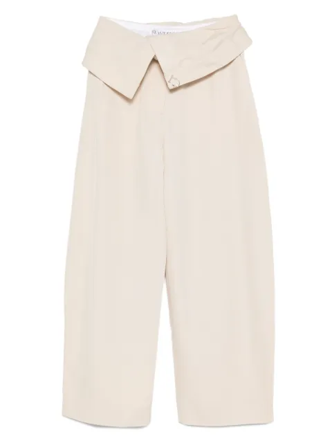 JW Anderson fold-over wide-leg trousers