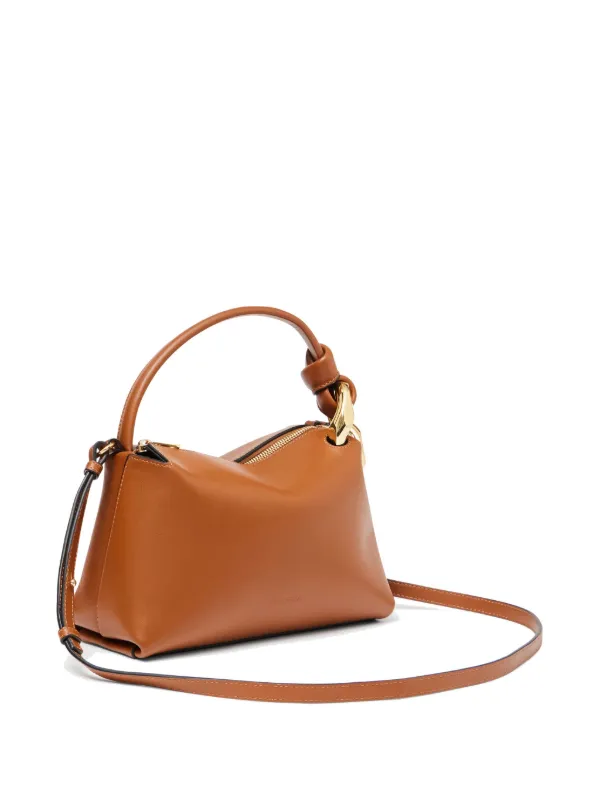JW Anderson Small Corner Shoulder Bag | Brown | FARFETCH