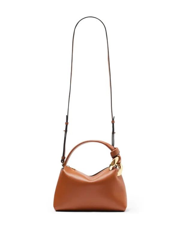 JW Anderson Small Corner Shoulder Bag | Brown | FARFETCH