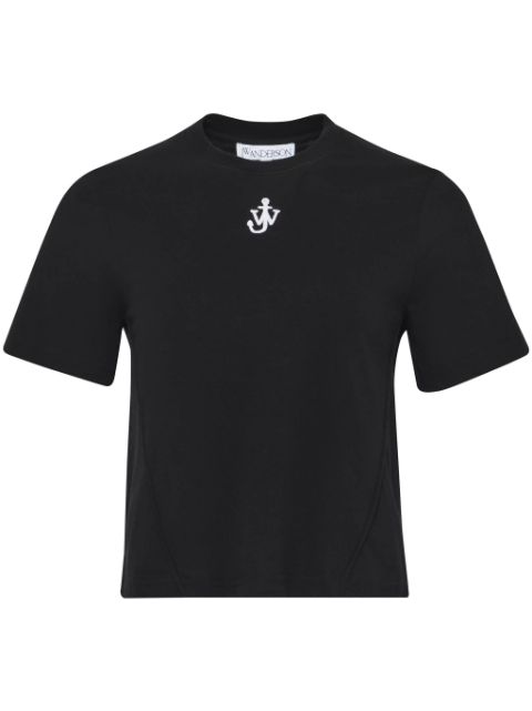 JW Anderson Anchor-embroidered T-shirt Women