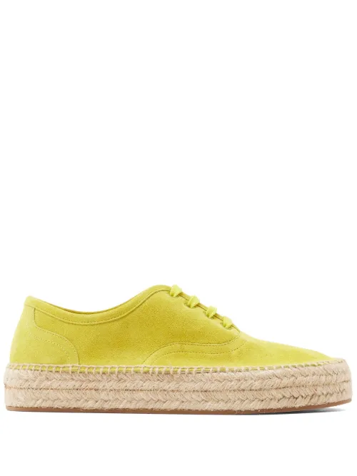 Espadrilles lacées à plateforme - JW Anderson - Modalova