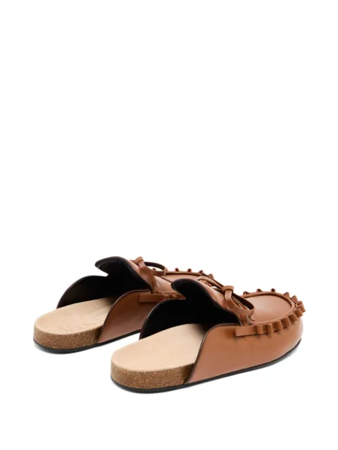 JW Anderson ruffled leather mules ANW44021A21071 - 2