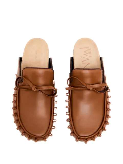 JW Anderson ruffled leather mules ANW44021A21071 - 3
