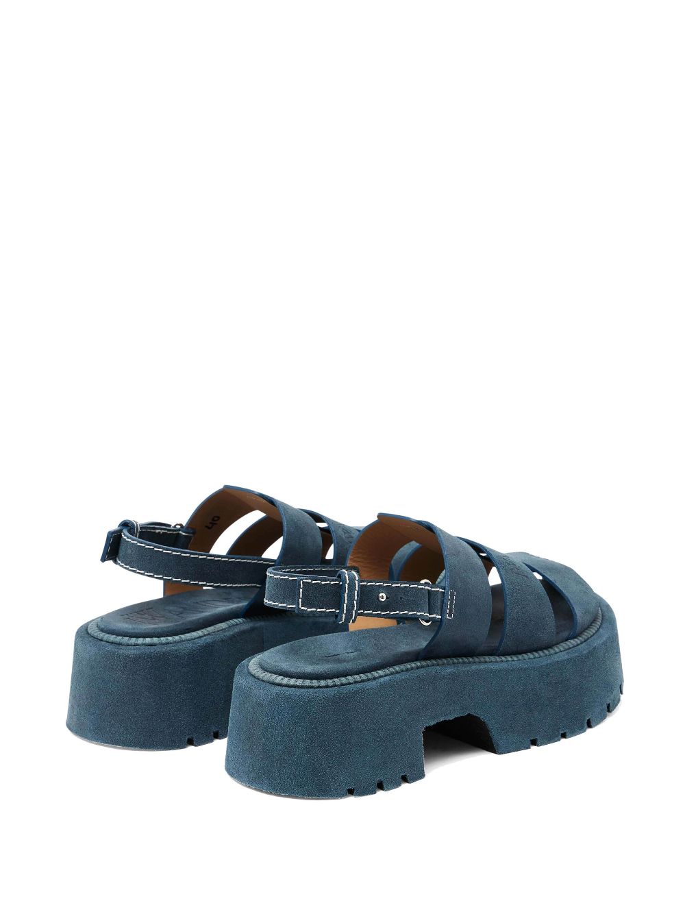 JW Anderson suede sandals Blue