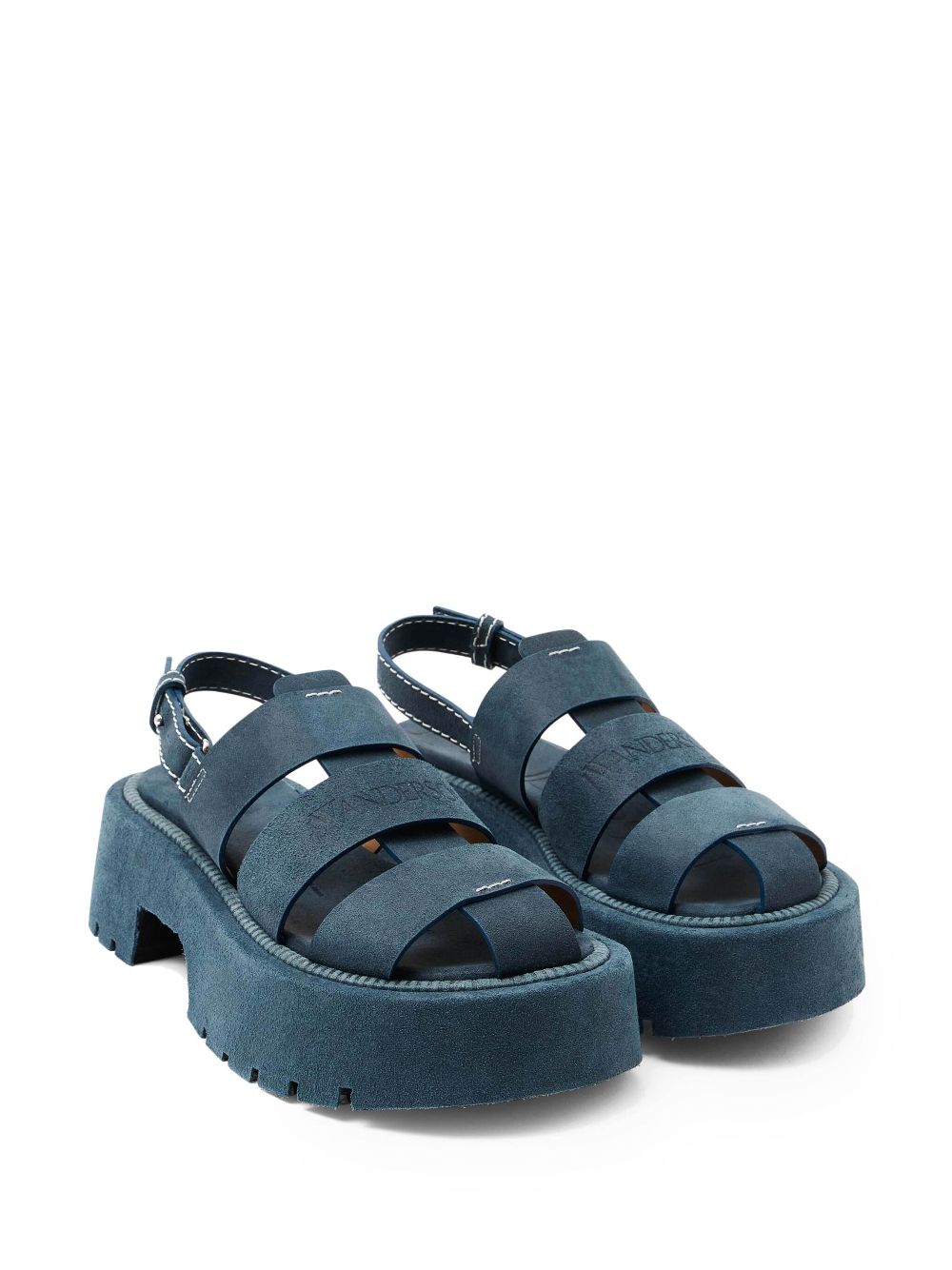 JW Anderson Suède sandalen - Blauw