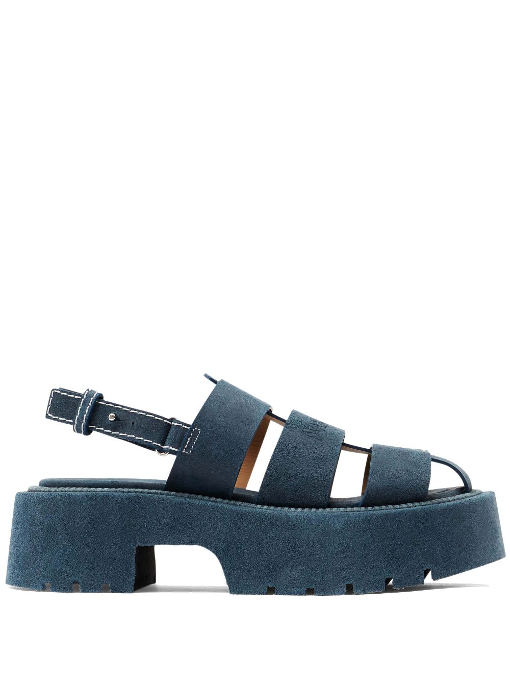 JW Anderson suede sandals Blue