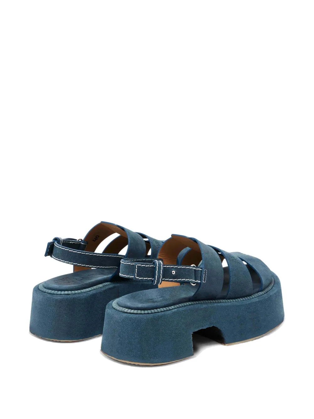 JW Anderson Suède sandalen Blauw