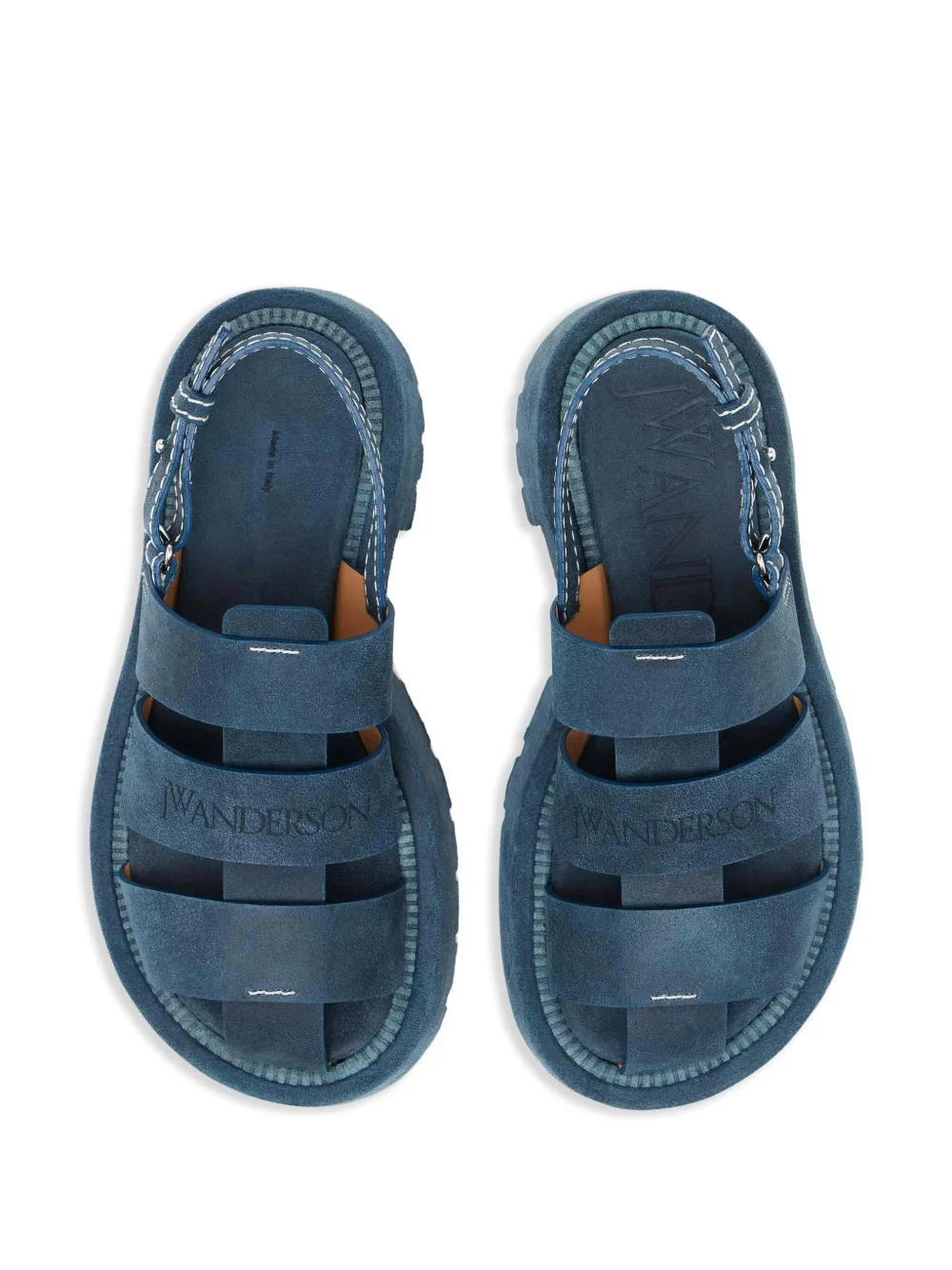 JW Anderson Suède sandalen Blauw