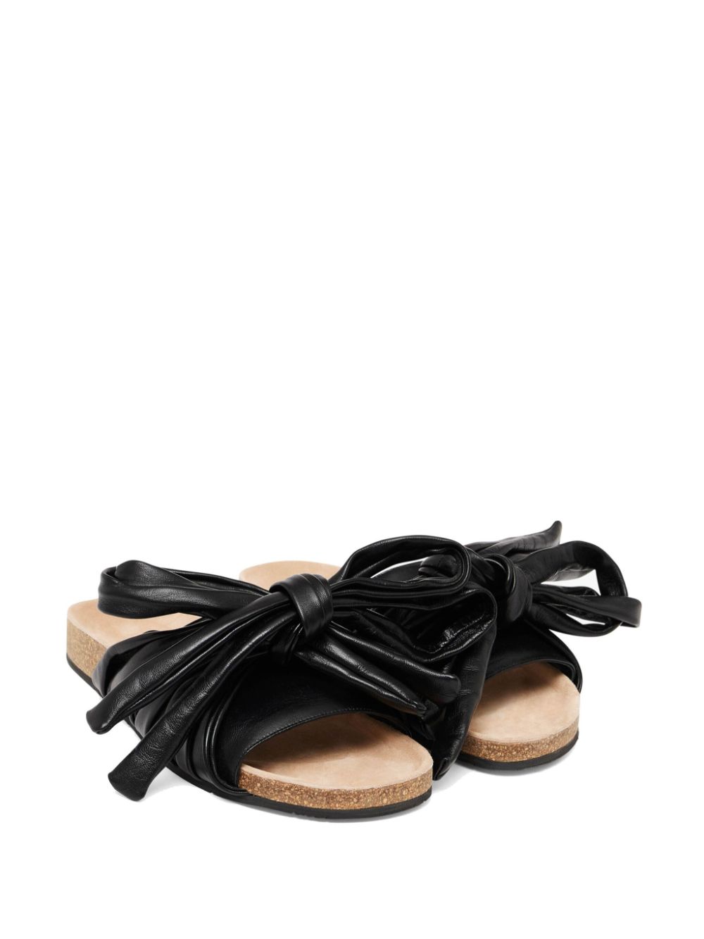 JW Anderson Sandalen met strik - Zwart