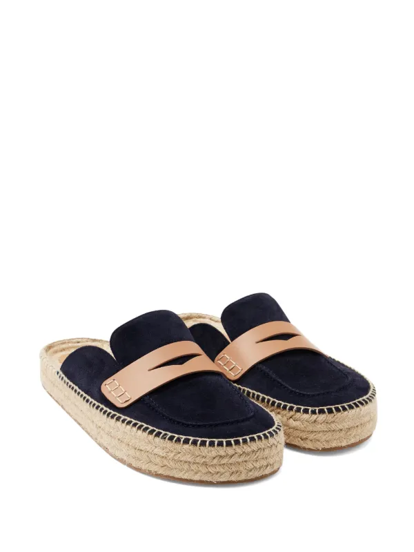 【JW ANDERSON】送料込☆ スエード エスパドリーユ ローファー JW Anderson スエード エスパドリーユ | ブラウン | FARFETCH JP