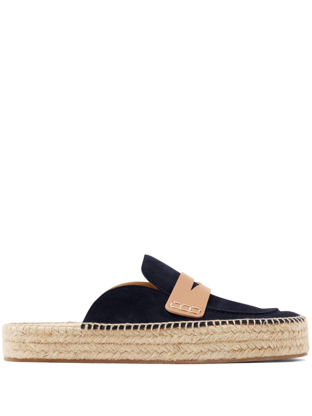 JW Anderson suede espadrille mules - Blue