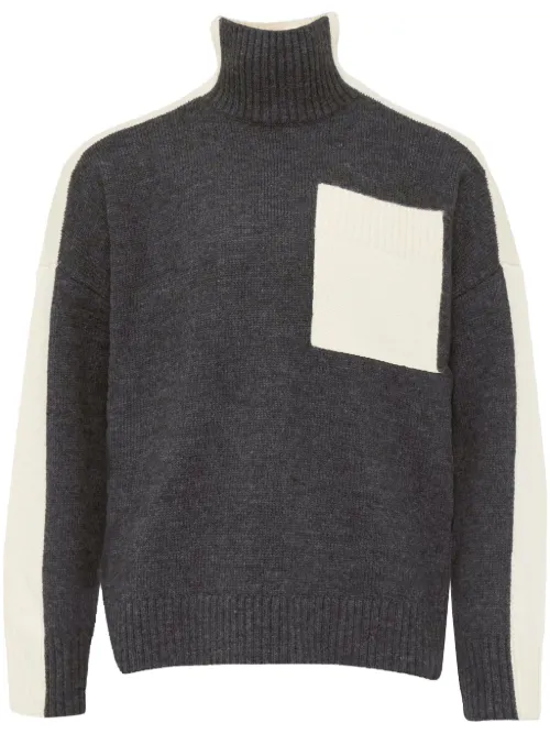 Cardigan bicolore - JW Anderson - Modalova