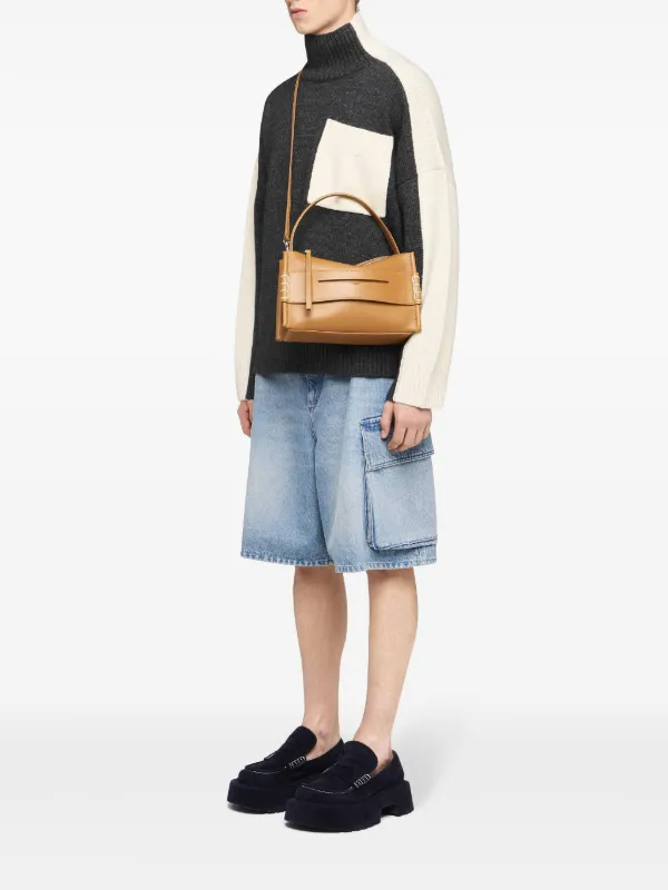 JW Anderson バイカラーセーター | グレー | FARFETCH JP