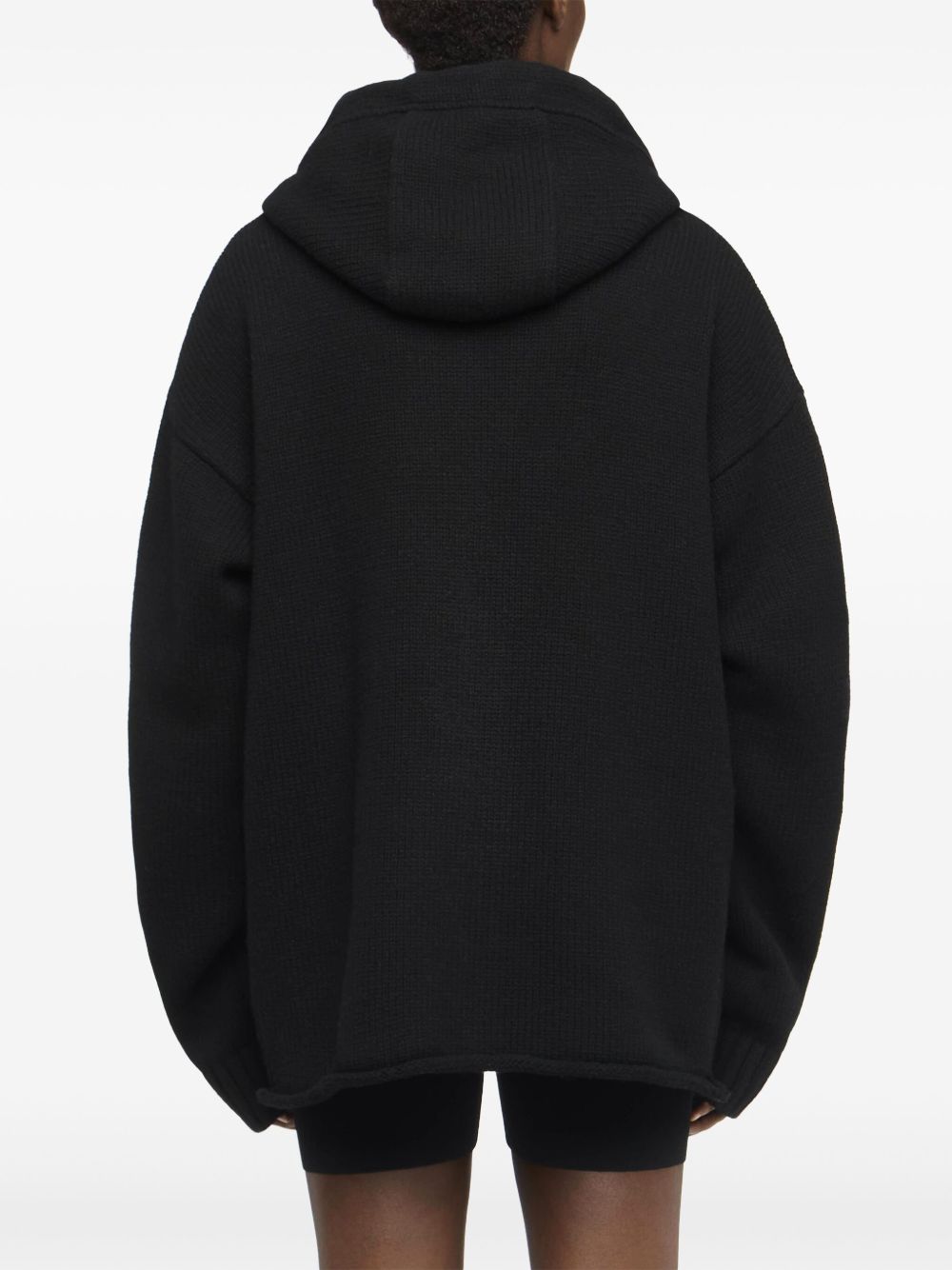 JW Anderson Anchor-intarsia hoodie Women