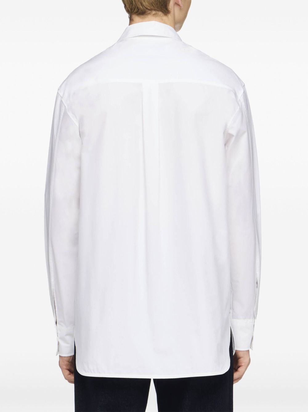 Where to find discounted products JW Anderson patch-pocket shirt Men