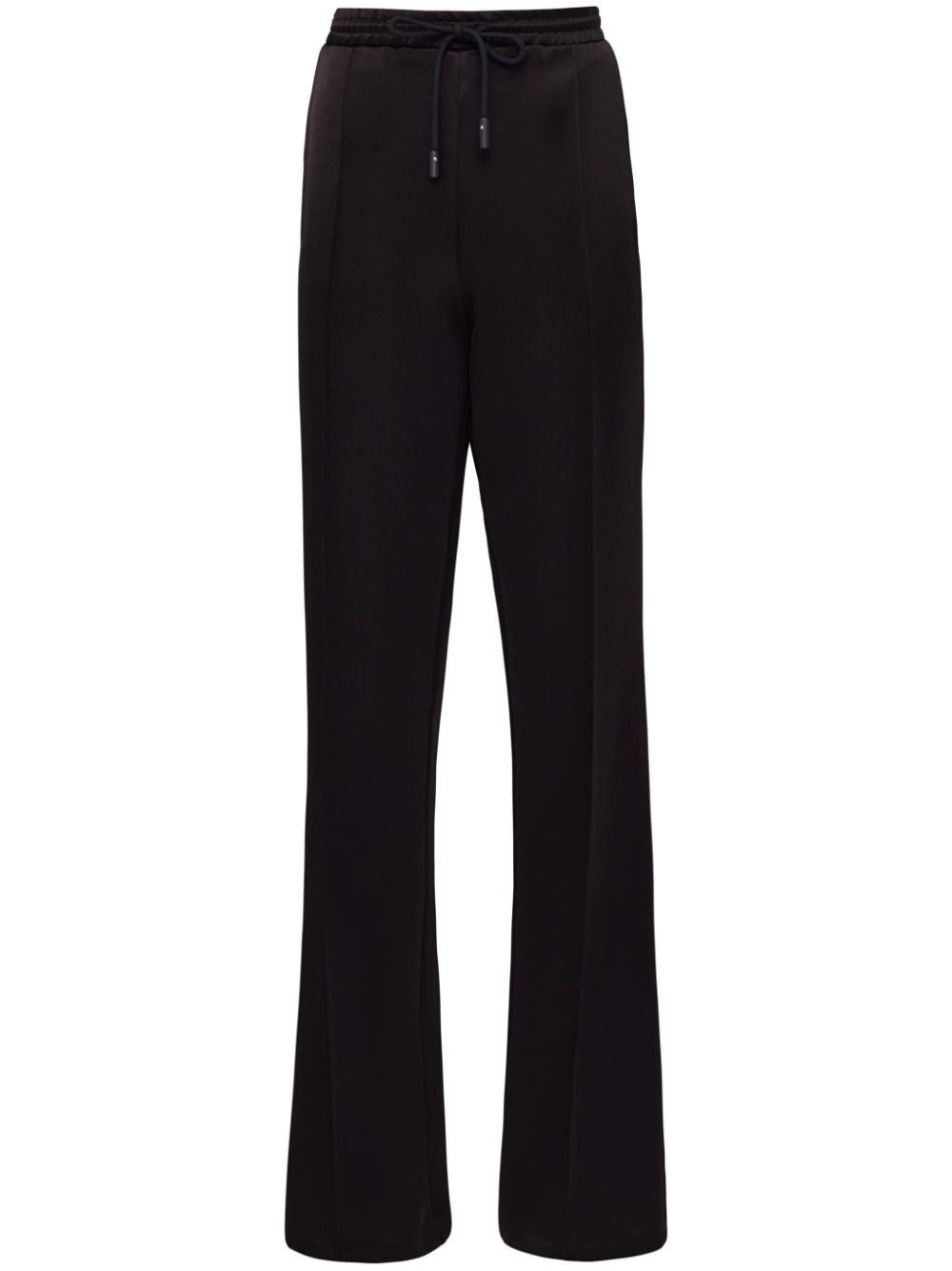 drawstring-waist trousers