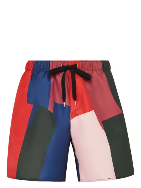 JW Anderson shorts de playa estampados