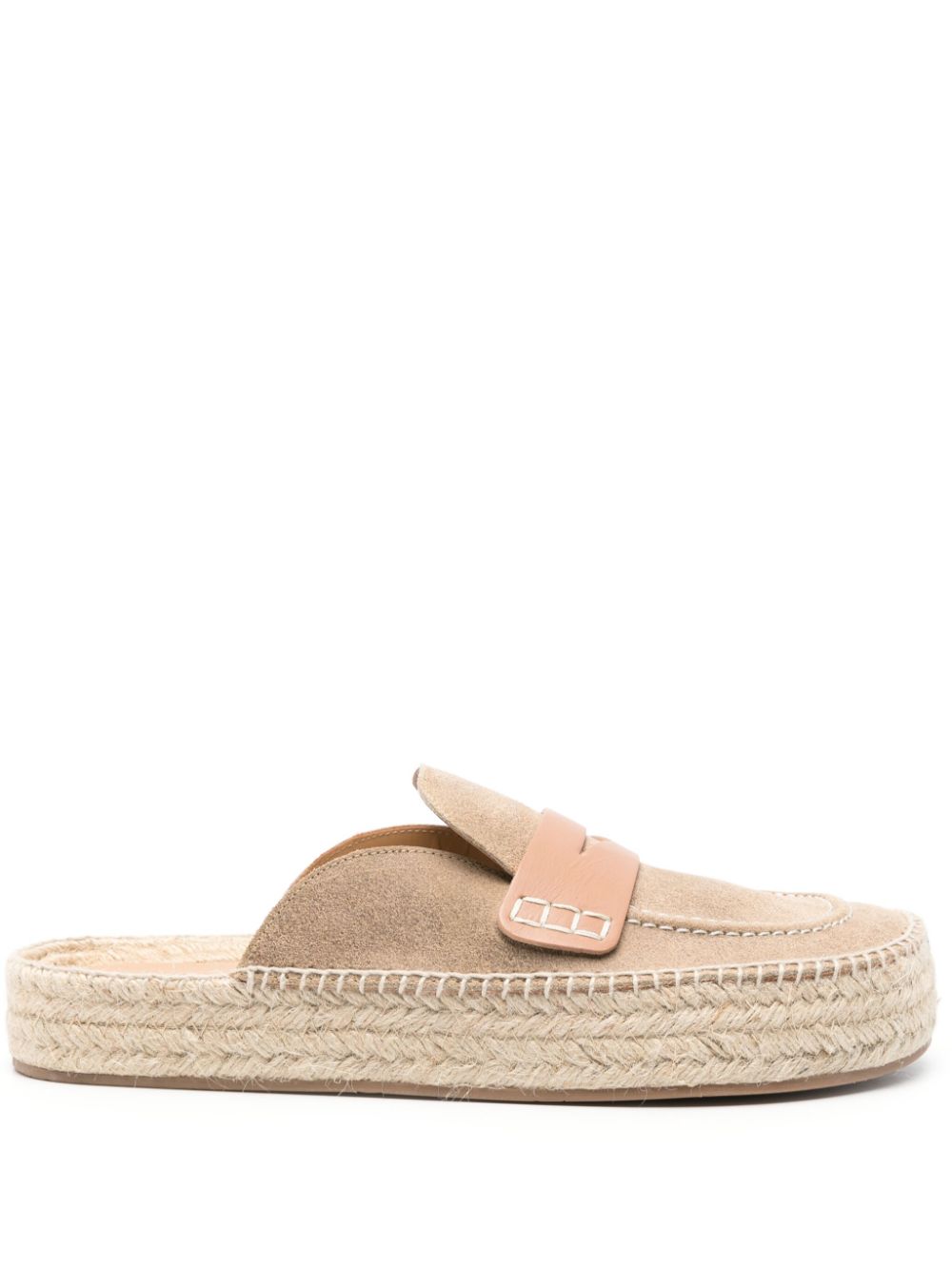 JW Anderson Suède espadrilles Bruin