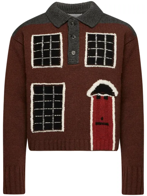 JW Anderson pull House - Marron - JW Anderson - Modalova