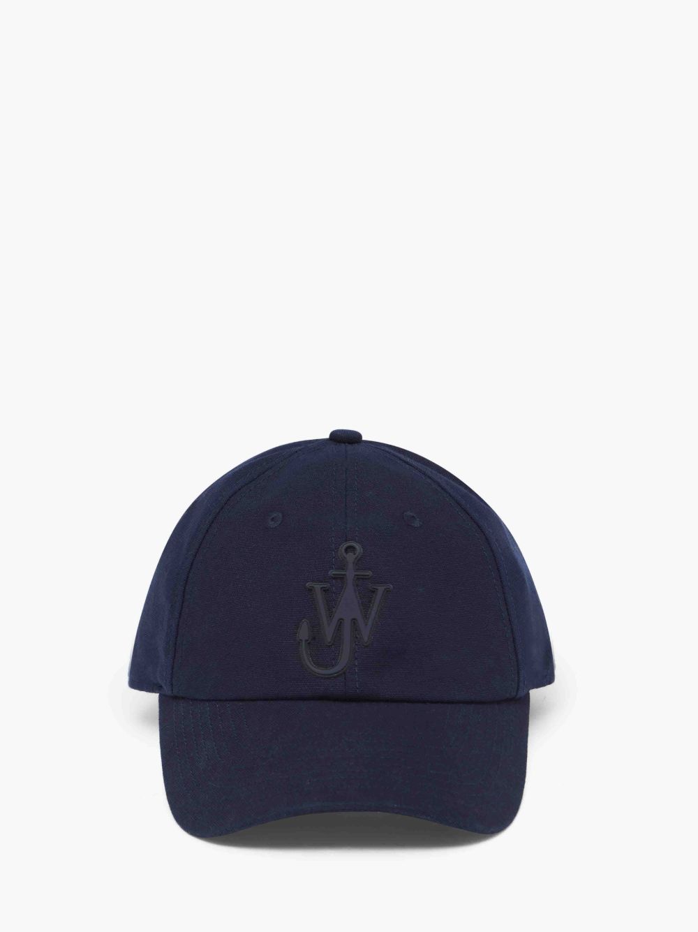 JW ANDERSON JW ANDERSON DENIM BASEBALL CAP WITH ANCHOR LOGO