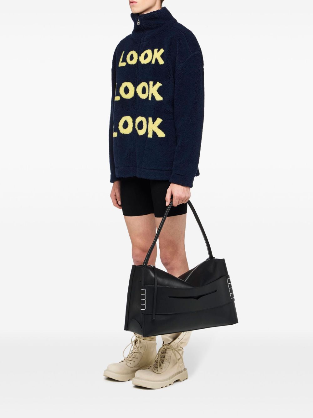 JW Anderson Jack met print - Blauw