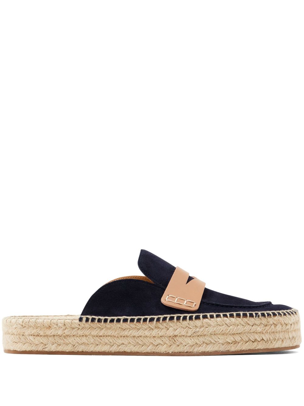 JW Anderson Suède loafers Blauw