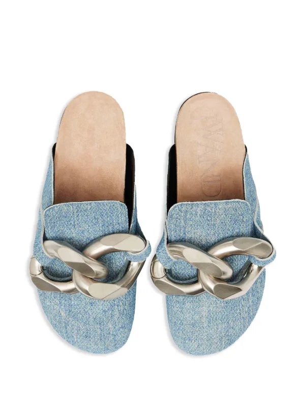 CHAIN LOAFER MULES in yellow | JW Anderson GB