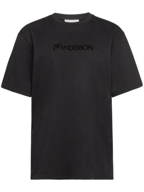 JW Anderson logo-embroidered T-shirt Women