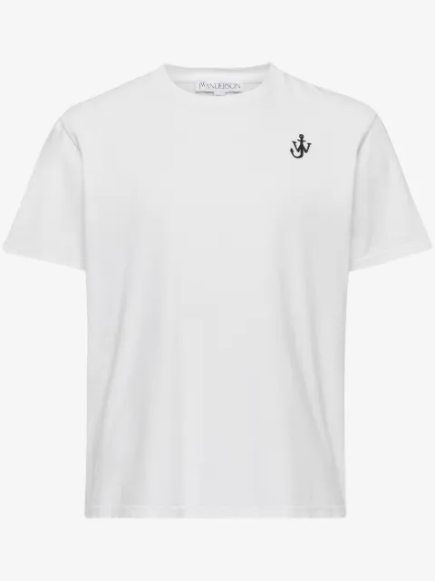 JW Anderson Anchor-embroidered T-shirt