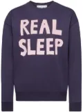JW Anderson Real Sleep-print sweatshirt - Blue