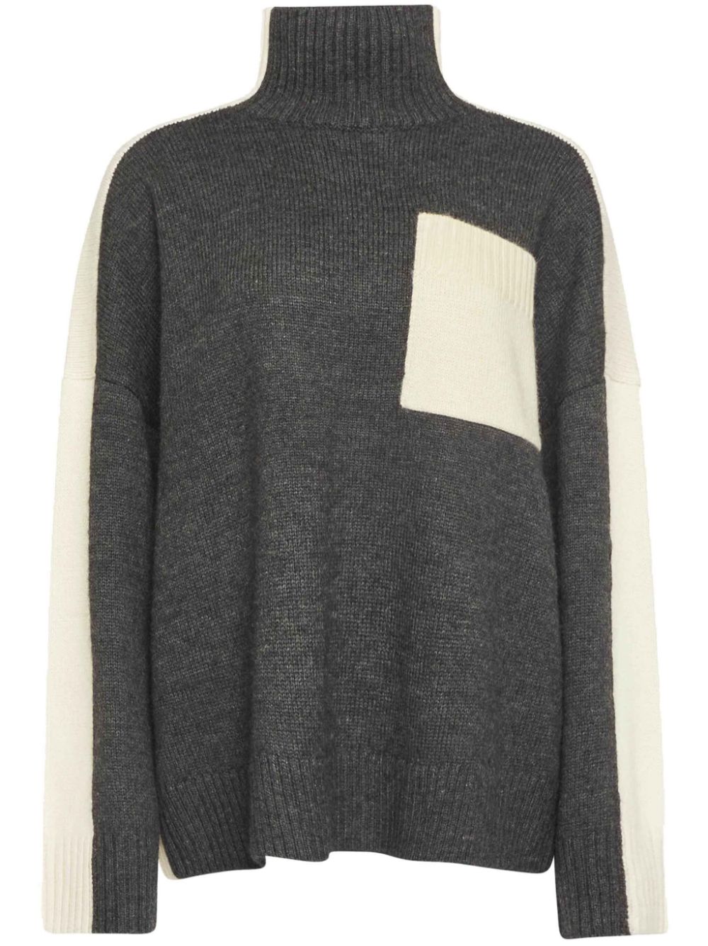 JW Anderson two-tone sweater - Grey