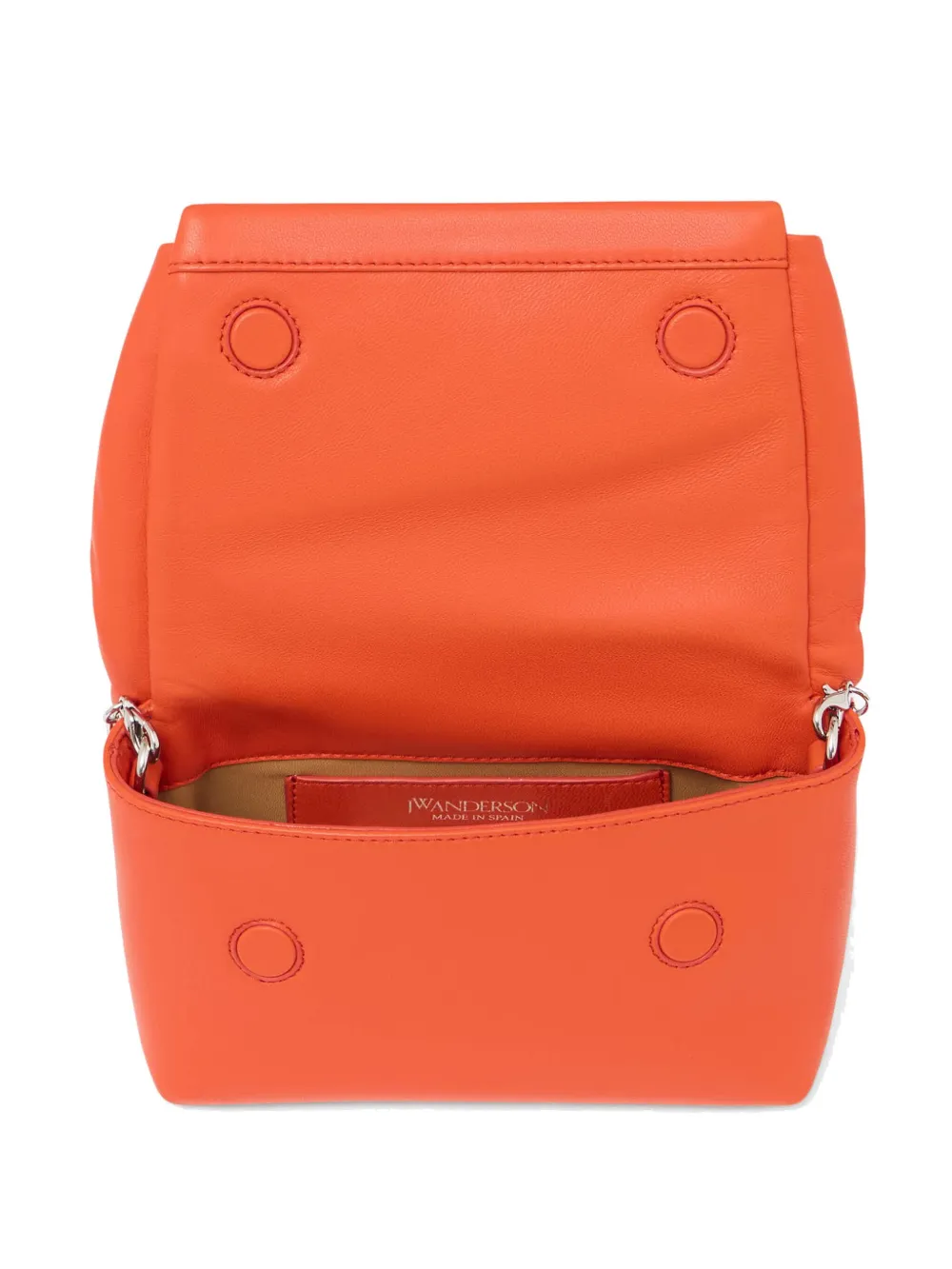 JW Anderson Kleine Twister leren shopper Oranje