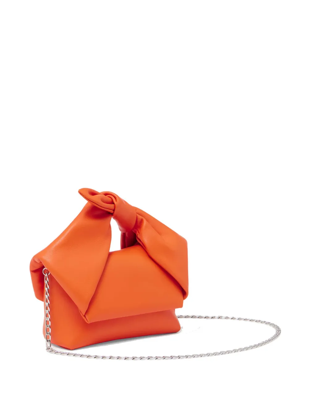 JW Anderson Kleine Twister leren shopper Oranje