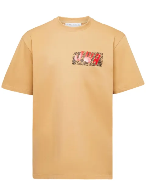 JW Anderson JWA lace-print T-shirt